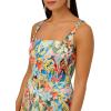 image:imageAidan Mattox Womens Fit and Flare Printed TDressCoral Multi