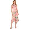 image:imageAdrianna Papell Womens Printed Midi DressBlush Multi