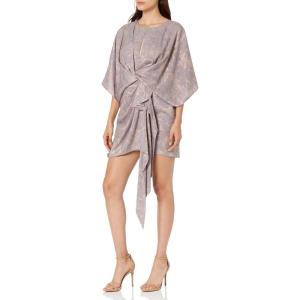 image:imageAidan Mattox Womens Kimono Draped DressBronze Multi