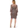 image:imageAdrianna Papell Bead Bell Sleeve Dress