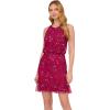 image:imageAdrianna Papell Beaded Halter Dress DressMagenta