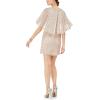 image:imageAdrianna Papell Short Beaded Dress DressChampagne Sand