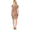 image:imageAdrianna Papell Short Beaded Dress DressLeadNude