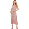 image:imageAdrianna Papell Womens Beaded Ankle Length DressDusted PetalIvory