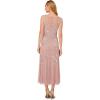 image:imageAdrianna Papell Womens Beaded Ankle Length DressDusted PetalIvory