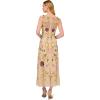image:imageAdrianna Papell Womens Beaded Ankle Length DressLight Champagne