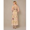 image:imageAdrianna Papell Womens Beaded Ankle Length DressLight Champagne