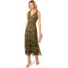 image:imageAdrianna Papell Womens Beaded Ankle Length DressOlive