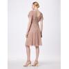 image:imageAdrianna Papell Womens Beaded Flutter DressRose Gold