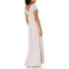 image:imageAdrianna Papell Womens Beaded Gown with Soft SkirtMarble