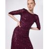 image:imageAdrianna Papell Womens Beaded GownCabernet