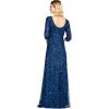 image:imageAdrianna Papell Womens Beaded GownDeep Blue