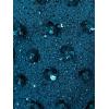 image:imageAdrianna Papell Womens Beaded Long 3D Floral DressTeal Sapphire