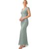 image:imageAdrianna Papell Womens Beaded Mermaid GownSpecial Occasion DressFrosted Sage