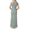 image:imageAdrianna Papell Womens Beaded Mermaid GownSpecial Occasion DressGrey