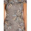 image:imageAdrianna Papell Womens Beaded Off Shoulder GownDeep Platinum