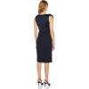 image:imageAdrianna Papell Womens Crepe Back Satin Short DressDark Navy