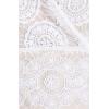 image:imageAdrianna Papell Womens Deep VNeck Fit and Flare Medallion LaceWhite