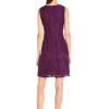 image:imageAdrianna Papell Womens Draped Jacket with Lace DressWinter Blackberry