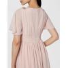 image:imageAdrianna Papell Womens Embellished Chiffon GownMellow Blush