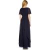 image:imageAdrianna Papell Womens Embellished Chiffon GownMidnight