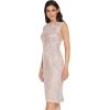 image:imageAdrianna Papell Womens Embroidered Lace Midi DressDusty Rose