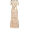image:imageAdrianna Papell Womens Embroidered Long BallgownChampagne Gold