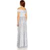image:imageAdrianna Papell Womens Floral Embroidery GownSpecial Occasion DressOpal