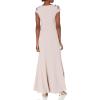 image:imageAdrianna Papell Womens Long Crepe DressQuartz