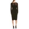 image:imageAdrianna Papell Womens Matte Jersey Pintucked DressBlack