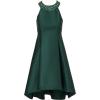 image:imageAdrianna Papell Womens Mikado FitampFlare Party DressDark Forest