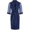 image:imageAdrianna Papell Womens Organza and Crepe Jacket DressNavy Sateen
