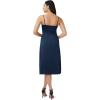 image:imageAdrianna Papell Womens Satin Cowl Neck Midi DressDark Navy