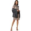 image:imageAdrianna Papell Womens Short Beaded Cocktail DressSterlingNude