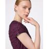 image:imageAdrianna Papell Womens Short Sleeve Blouson Beaded GownCassis