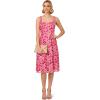 image:imageAdrianna Papell Womens Tonal Lace Short DressElectric Pink
