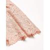 image:imageAdrianna Papell Womens Vnk Fit N FLR WOgnza Inst DsPinksandAlmond