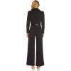image:imageAdrianna Papell womens Knit Crepe Tuxedo JumpsuitBlack