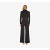 image:imageAdrianna Papell womens Knit Crepe Tuxedo JumpsuitBlack