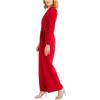 image:imageAdrianna Papell womens Knit Crepe Tuxedo JumpsuitHaute Red