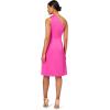 image:imageAidan Mattox Womens One Shoulder Pleated MidiMagenta