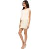 image:imageAidan by Aidan Mattox Womens Sleeveless Metallic Jacquard Cocktail DressIvoryGold