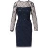 image:imageWomens Beaded Short DressNavyBlack