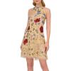 image:imageAdrianna Papell Beaded Halter Dress DressLight Champagne