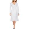 image:imageAdrianna Papell Womens Chiffon Midi DressIvory