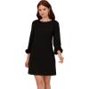image:imageAdrianna Papell Womens Crepe Short DressBlack