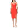 image:imageAidan Mattox Womens Cutout Sheath DressFlame Red