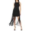 image:imageAidan Mattox Womens Fringe Cocktail DressBlack