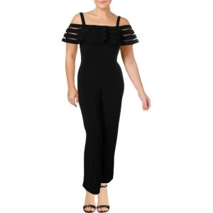 image:imageAdrianna Papell womens Matte Jersey Banded Jumpsuit