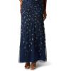 image:imageAdrianna Papell Embellished Mikado GownLightnavy